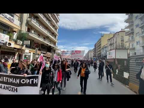 Thestival.gr Πορεία για την τραγωδία στα Τεμπη