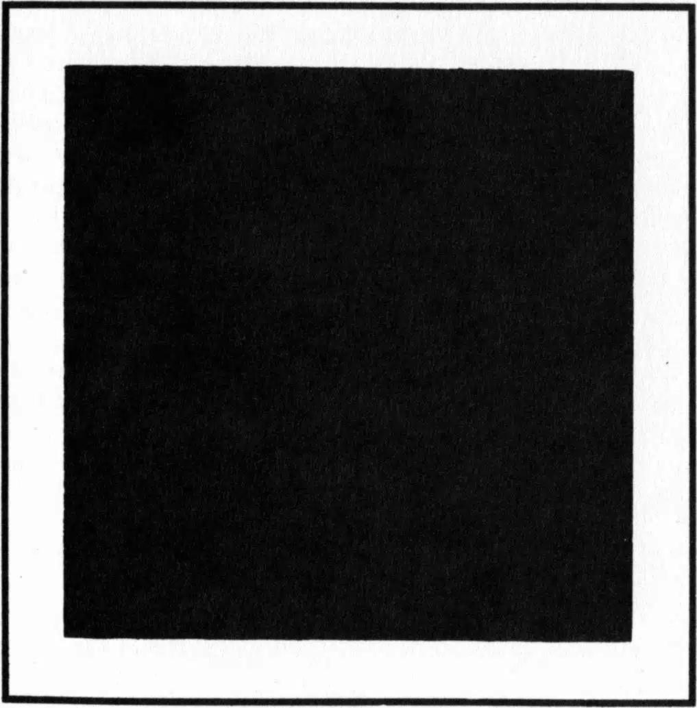 Kazimir Malewich Black Square 1915 E-wall