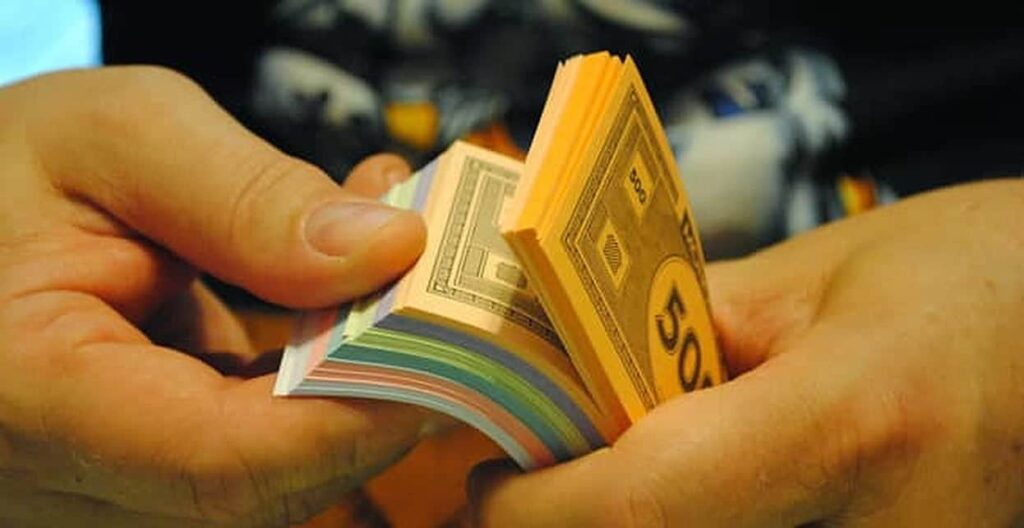 MonopolyMoney E-wall