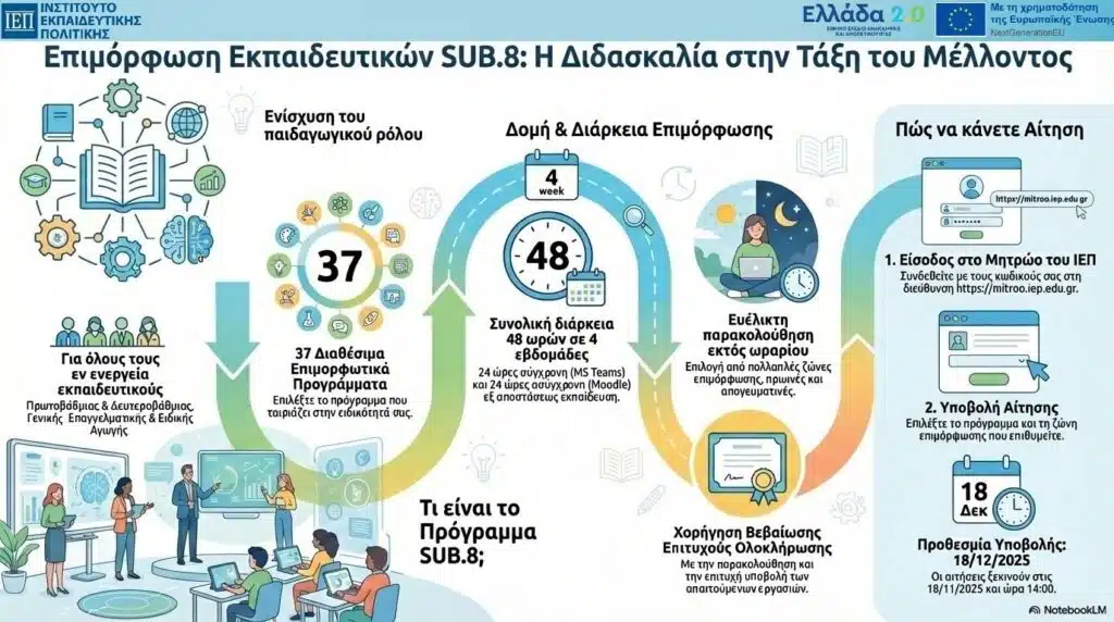 ΙΕΠ: Σε εξέλιξη η Εισαγωγική Επιμόρφωση άνω των 24.000 νέων εκπαιδευτικών 3 1763724519495 E-wall