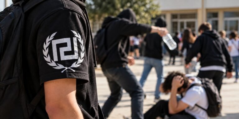 Ρέθυμνο: Καταγγελία για απειλές και επίθεση μαθητών με διακριτικά της Χρυσής Αυγής σε σχολικό συγκρότημα